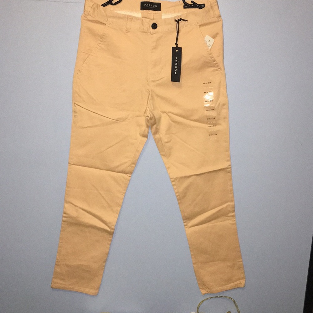 Pink Pacsun Slim 30x30 Chinos